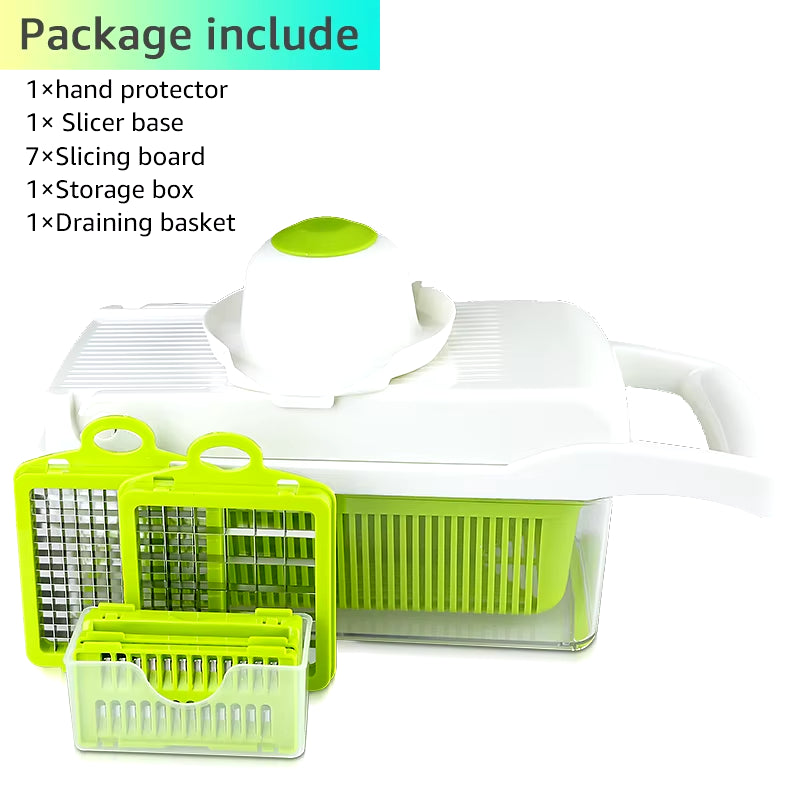 Vegetable Cutter Vegetable Slicer Multifunctional Kitchen Accessories Basket Fruit Potato Peeler Carrot Grater Vegetable Slicer